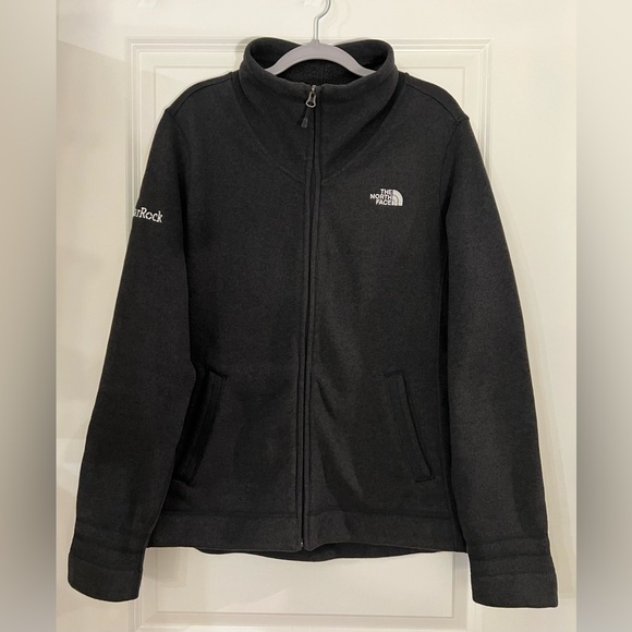 The North Face Jackets & Blazers - The North Face Dark Gray Fleece Jacket - Like New